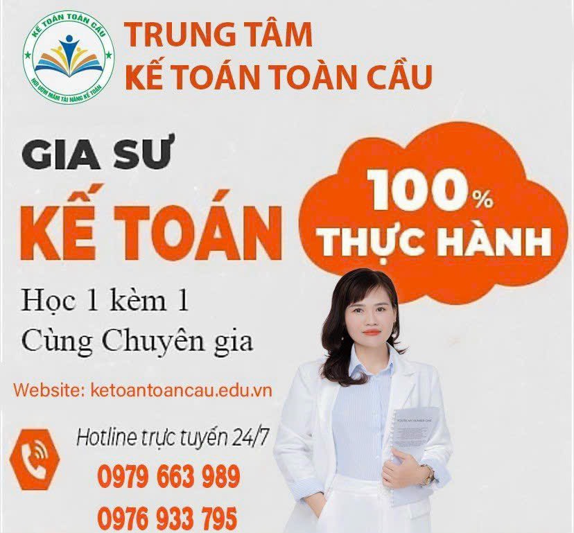 HỌC KẾ TOÁN ONLINE GIA SƯ RIÊNG GV KÈM 1:1